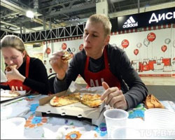 Чемпионат Белоруссии по поеданию пиццы